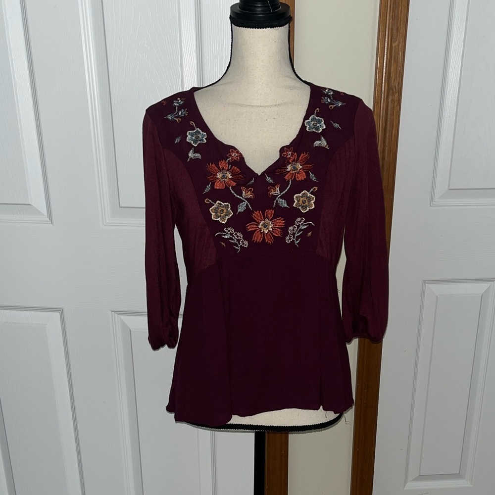 CB Established 1962 Floral Blouse